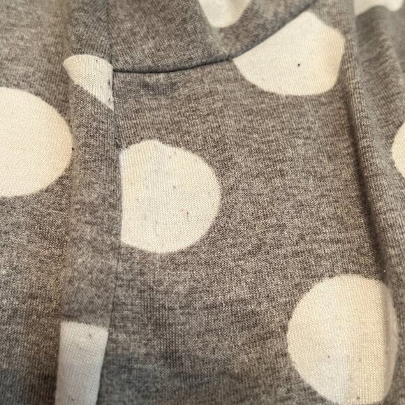 Lularoe Morgan Flare Tee White & Gray Size 2XL - Picture 3 of 5